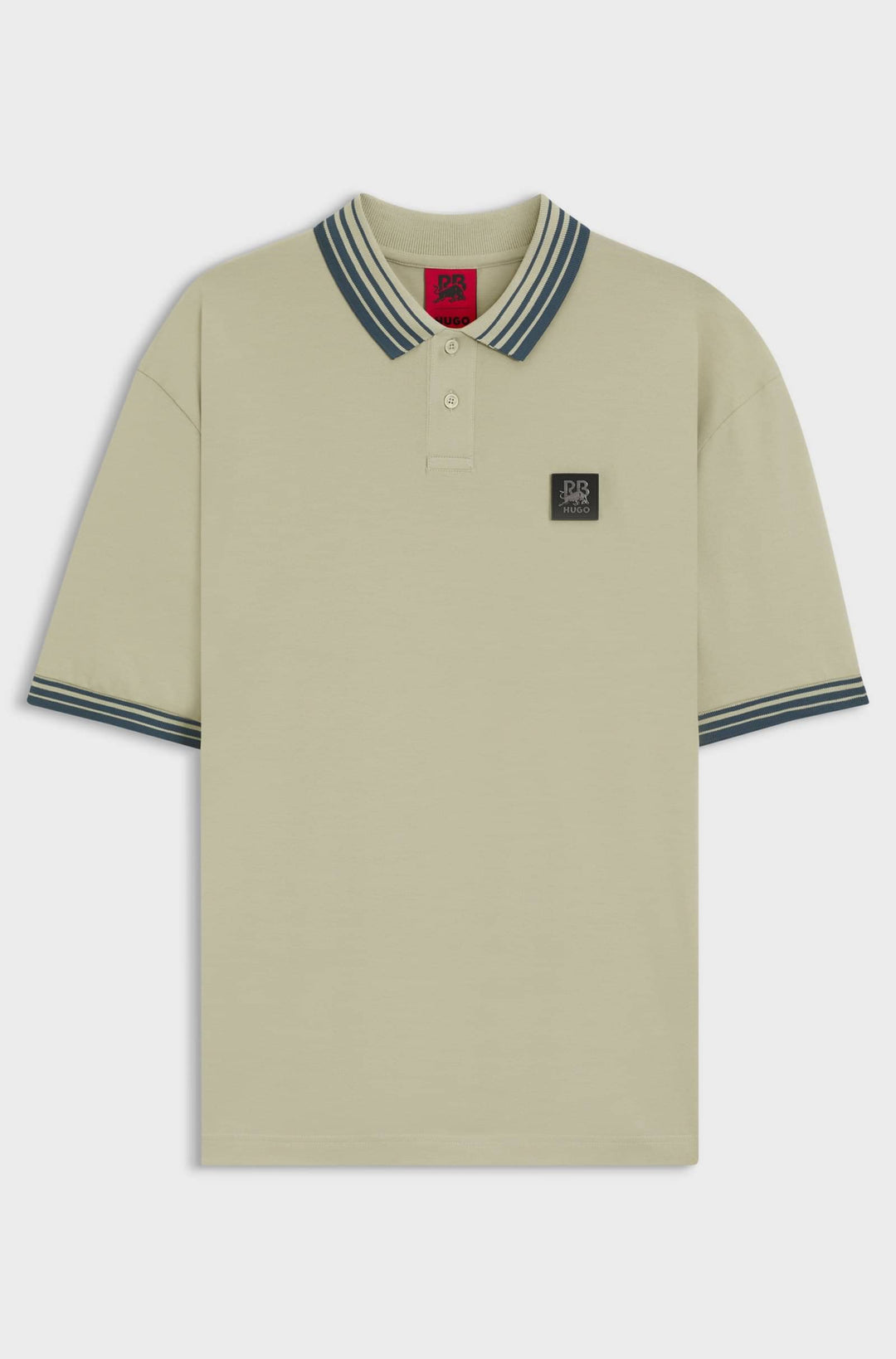 HUGO Polos Relaxed Fit - DIZGI_RB 50549298- Concorde Fashion#color_beige-270