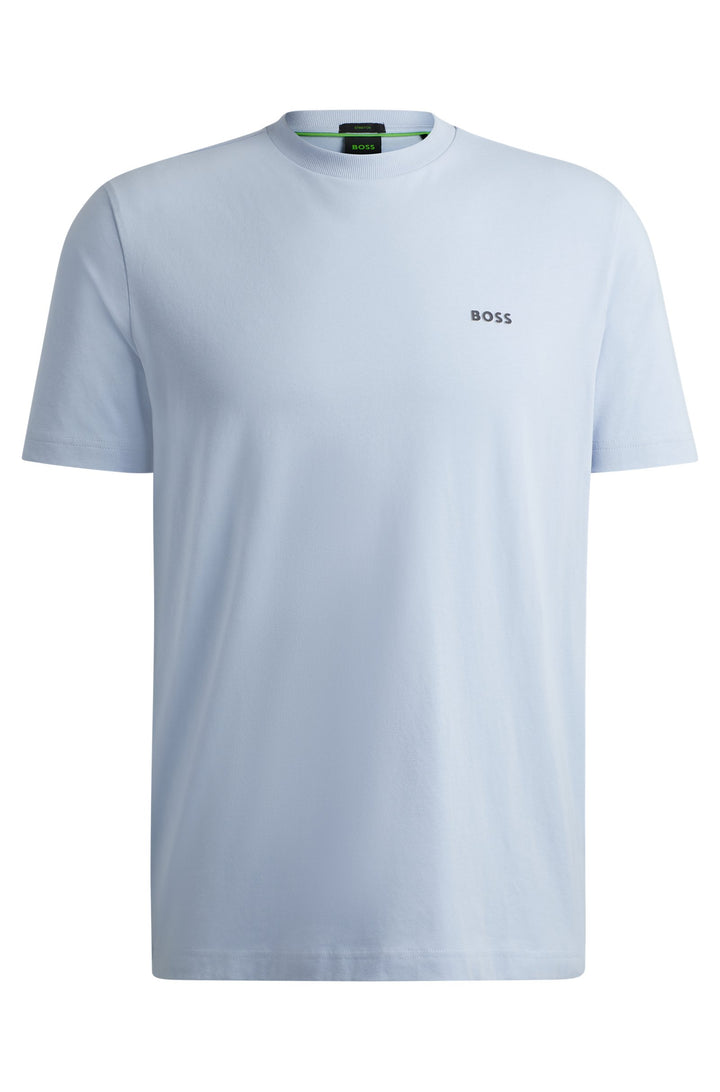 BOSS T-Shirts Regular Fit in Cotton Mix - TEE 10256064 01-50506373- Concorde Fashion#color_purple-527