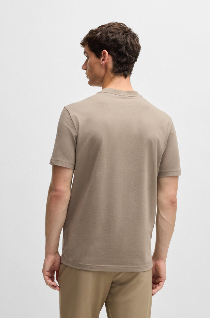 BOSS T-Shirts Regular Fit in Cotton Mix - TEE 10256064 01-50506373- Concorde Fashion#color_green-335