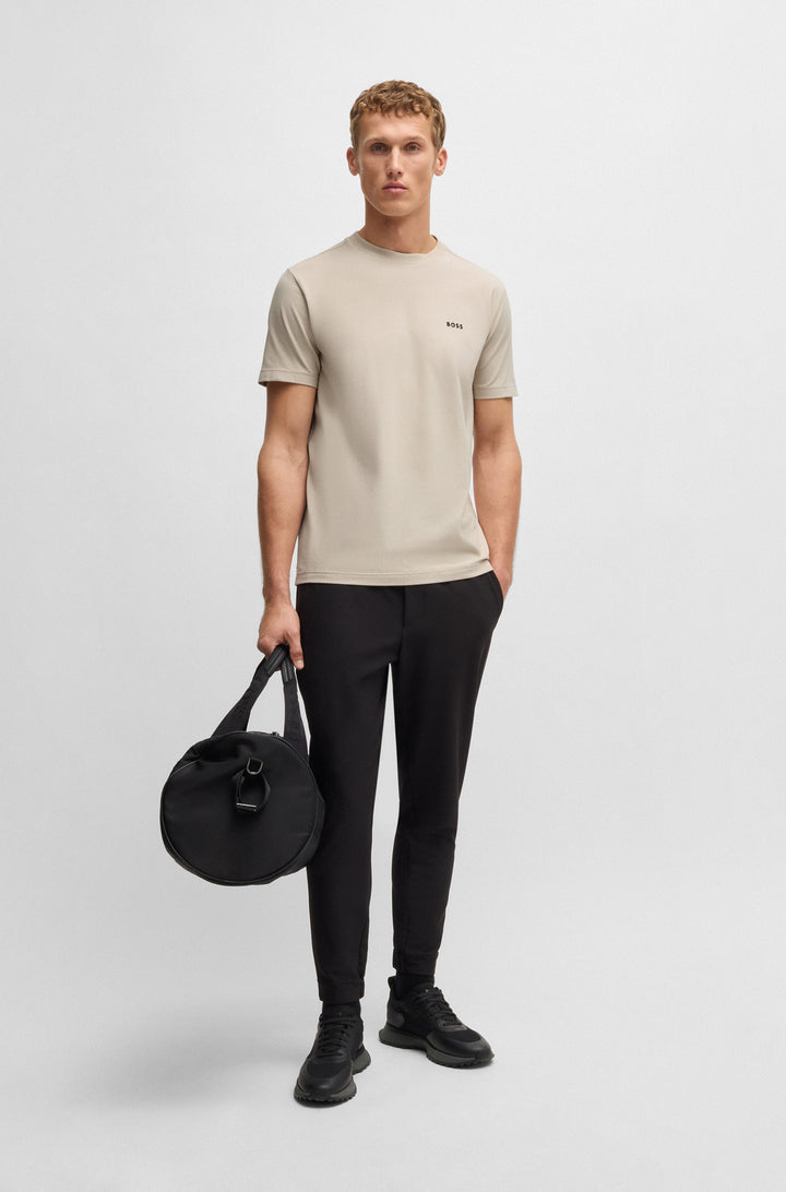 BOSS Regular Fit T-Shirts in Cotton Mix - TEE 10256064 01-50506373- Concorde Fashion#color_beige-284