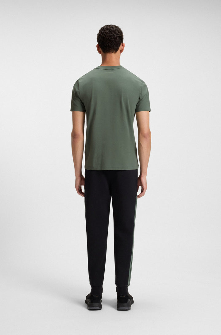 BOSS Regular Fit T-Shirts in Cotton Mix - TEE 10256064 01-50506373- Concorde Fashion#color_green-358