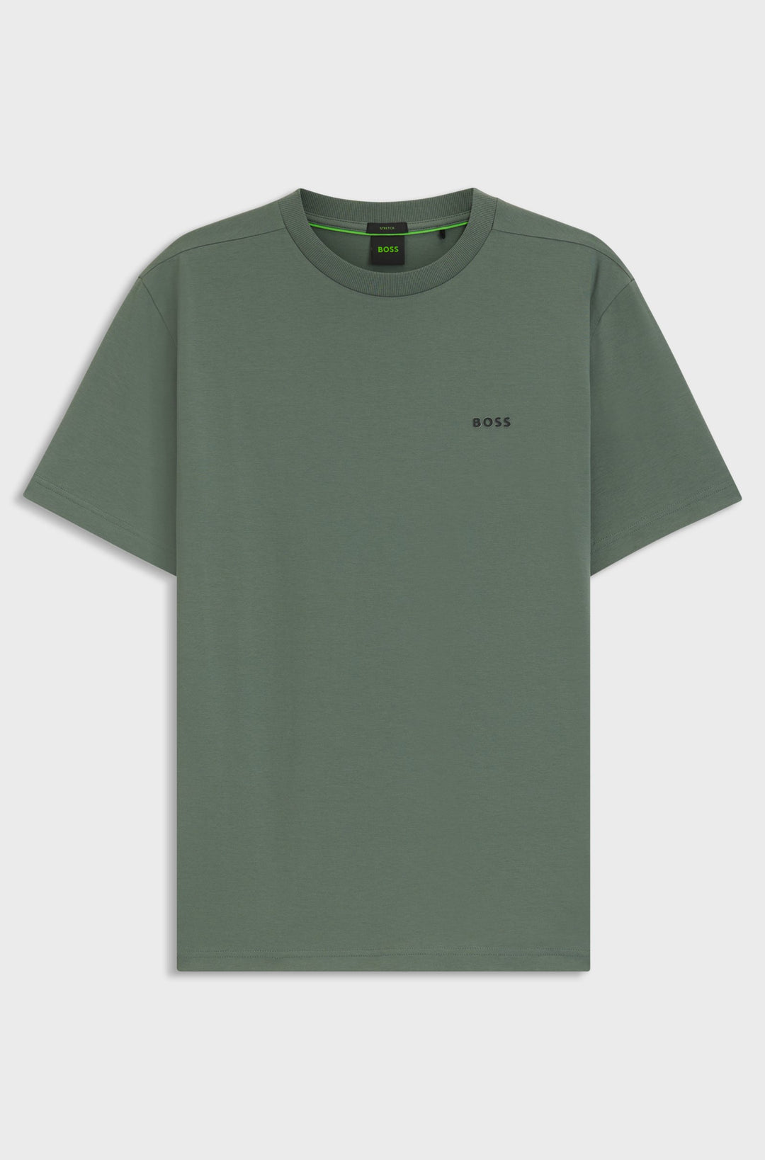BOSS Regular Fit T-Shirts in Cotton Mix - TEE 10256064 01-50506373- Concorde Fashion#color_green-358