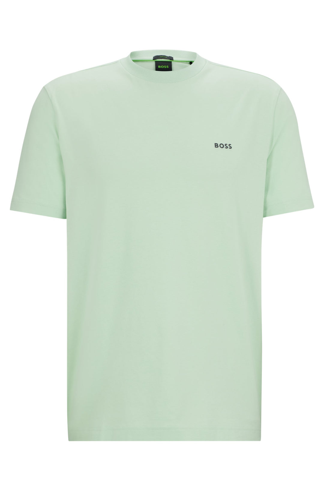 BOSS Regular Fit T-Shirts in Cotton Mix - TEE 10256064 01-50506373- Concorde Fashion#color_green-388