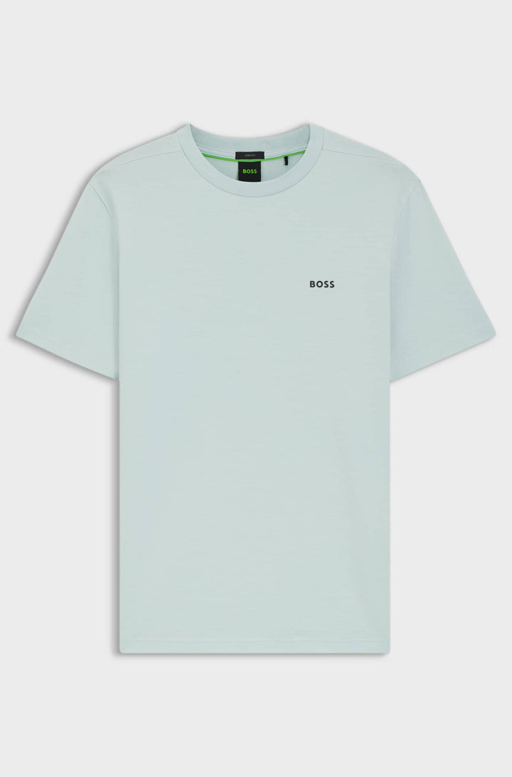 BOSS Regular Fit T-Shirts in Cotton Mix - TEE 10256064 01-50506373- Concorde Fashion#color_blue-447