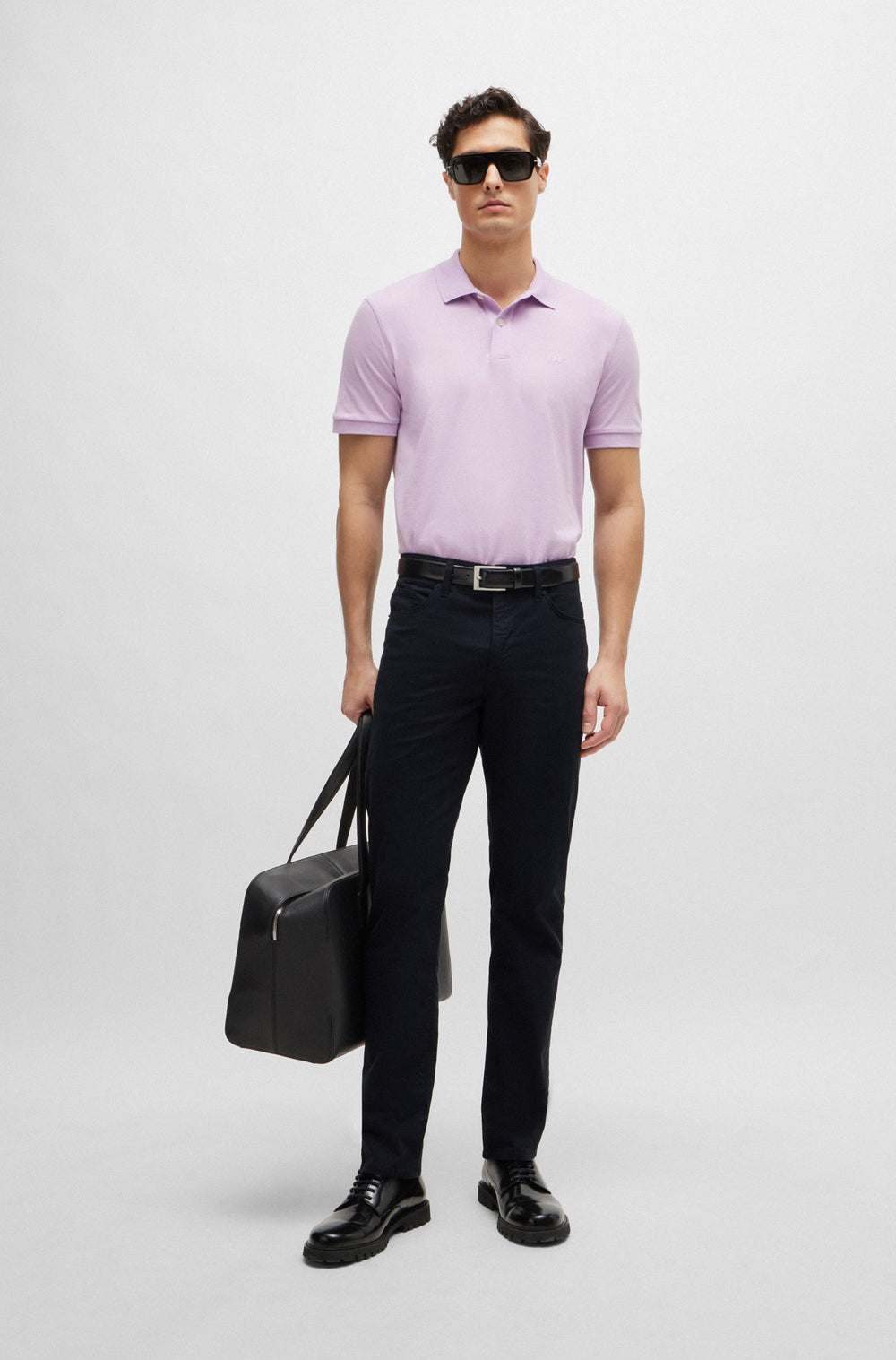 BOSS Slim Fit Jeans in Cotton Mix - DELAWARE3-1-20 10256491 01-50505445- Concorde Fashion#color_navy-404