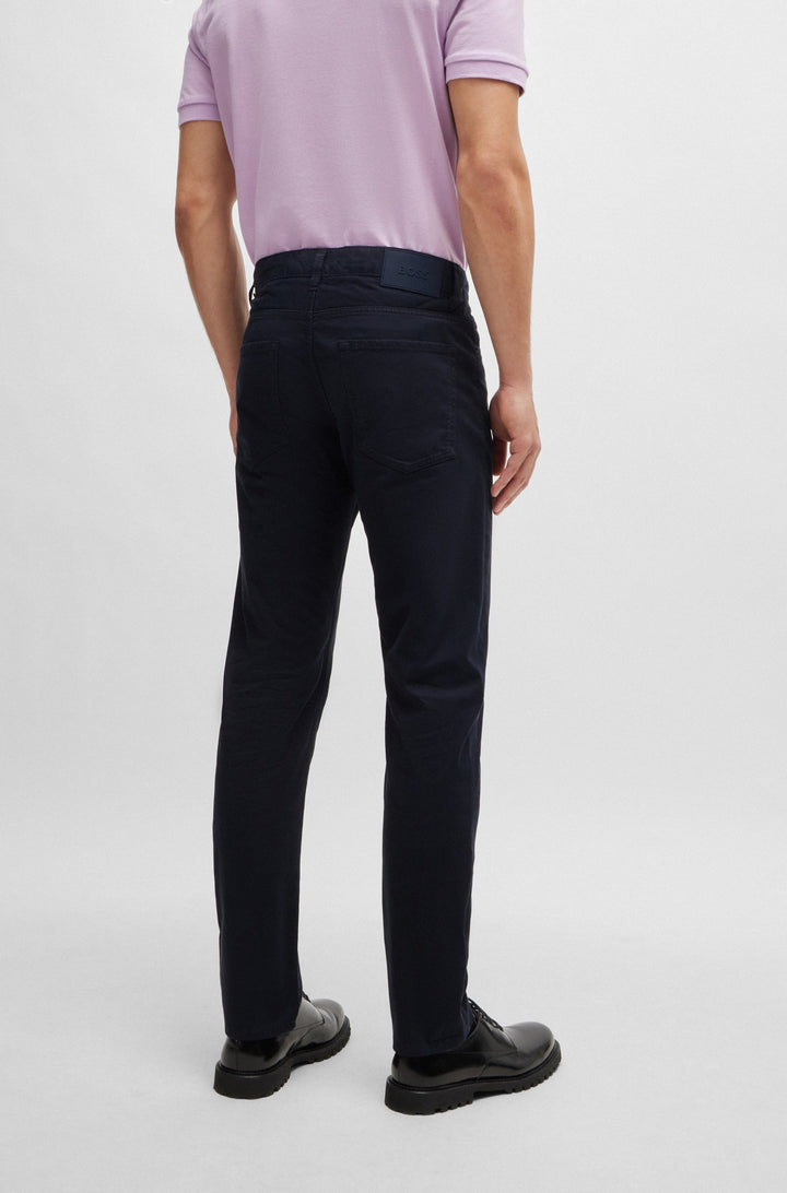 BOSS Slim Fit Jeans in Cotton Mix - DELAWARE3-1-20 10256491 01-50505445- Concorde Fashion#color_navy-404