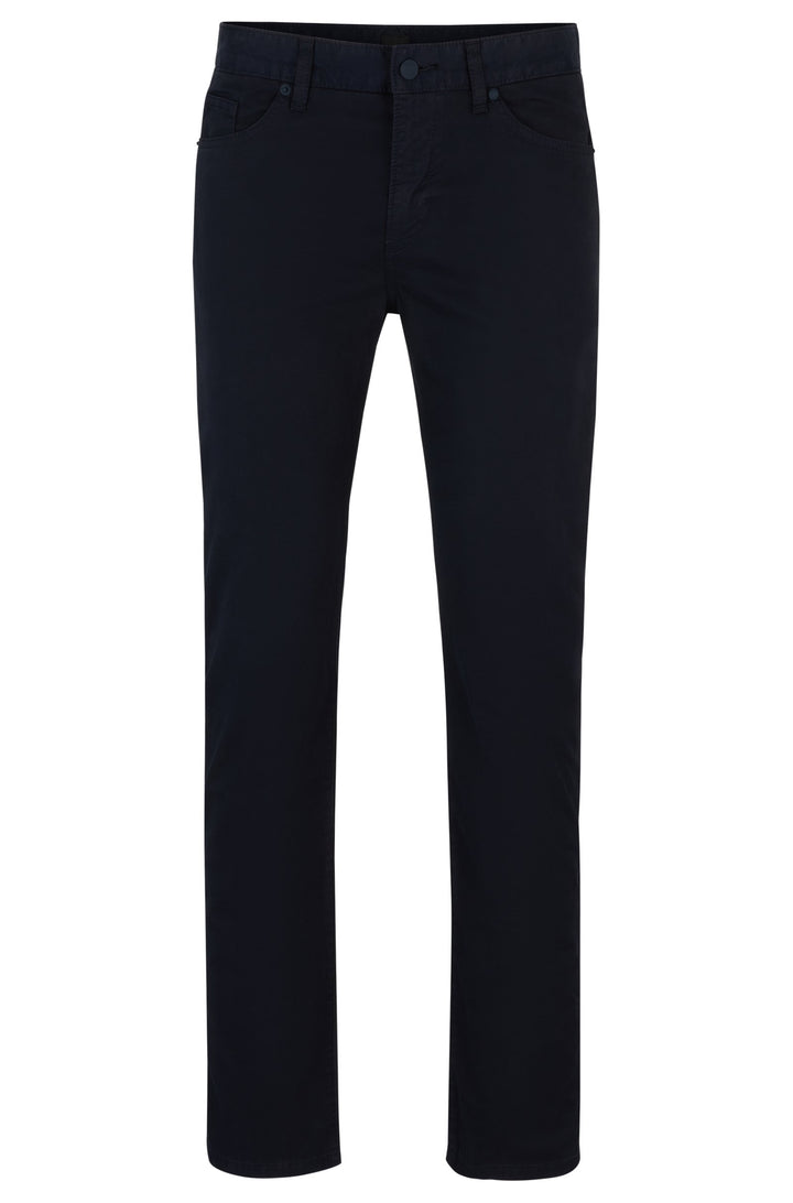 BOSS Slim Fit Jeans in Cotton Mix - DELAWARE3-1-20 10256491 01-50505445- Concorde Fashion#color_navy-404