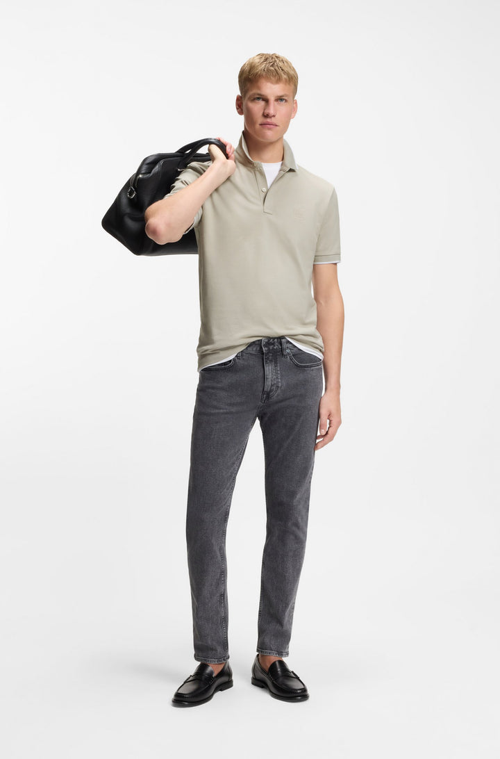 BOSS Polos Slim Fit - PASSERTIP 50507699Concorde Fashion#color_grey-070