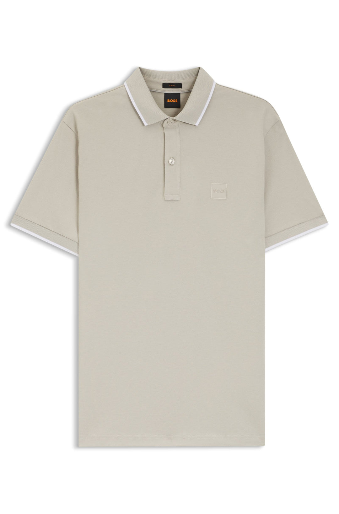 BOSS Polos Slim Fit - PASSERTIP 50507699Concorde Fashion#color_grey-070