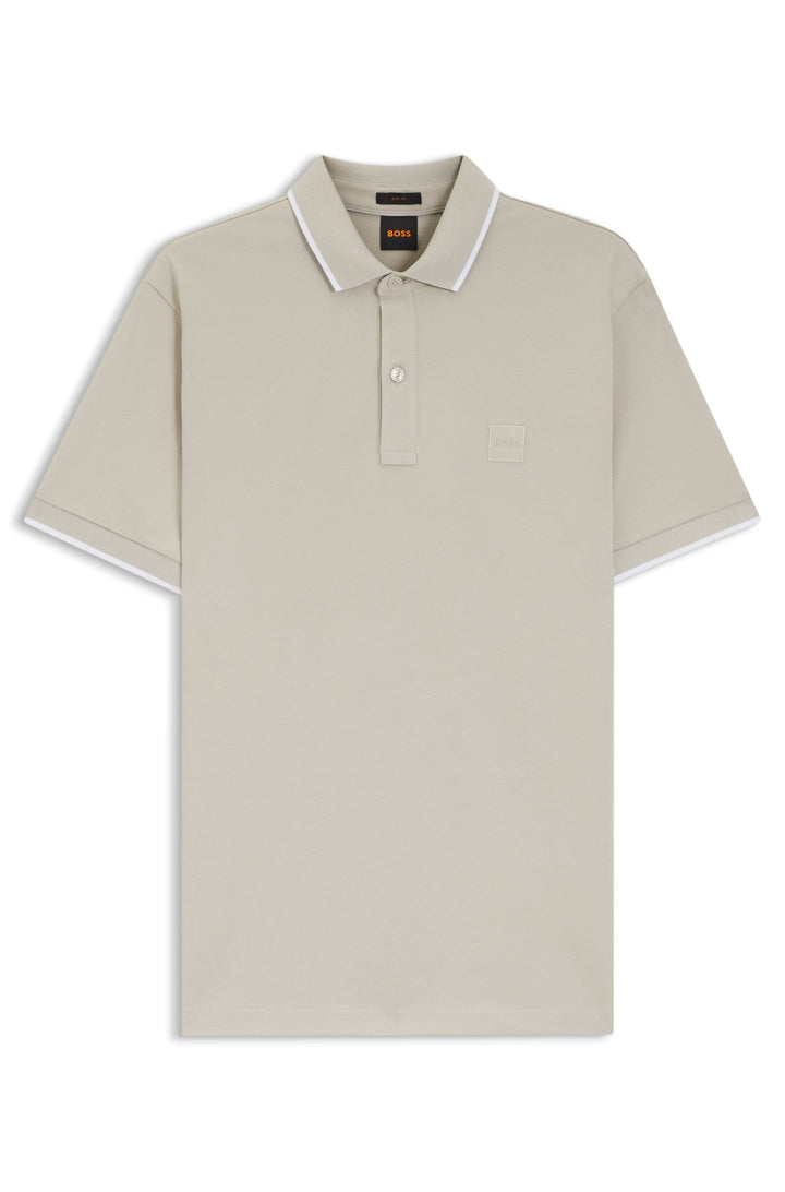 BOSS Polos Slim Fit - PASSERTIP 50507699Concorde Fashion#color_grey-070