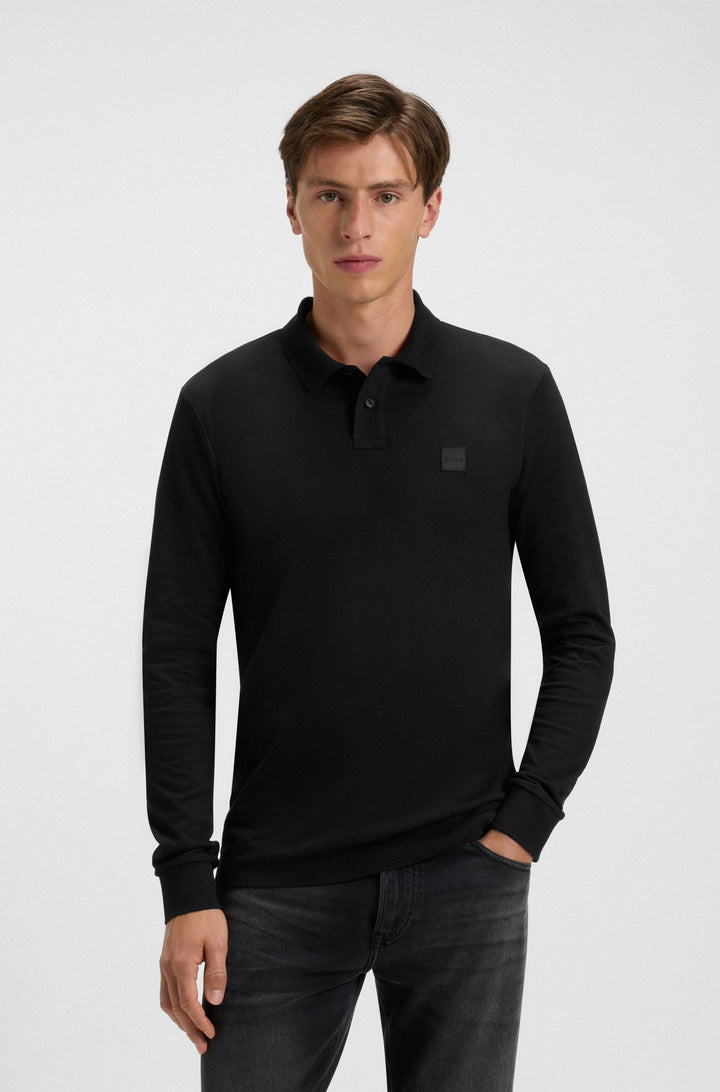 BOSS Polos Slim Fit - PASSERBY 50507704- Concorde Fashion#color_black-001