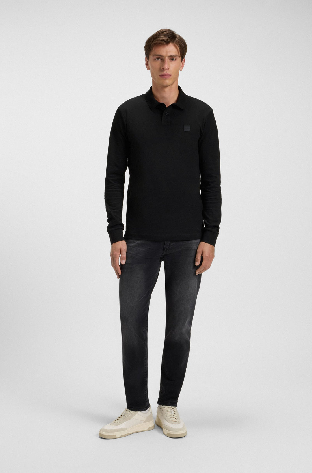 BOSS Polos Slim Fit - PASSERBY 50507704- Concorde Fashion#color_black-001