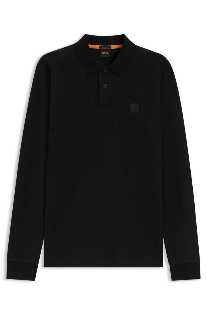 BOSS Polos Slim Fit - PASSERBY 50507704- Concorde Fashion#color_black-001