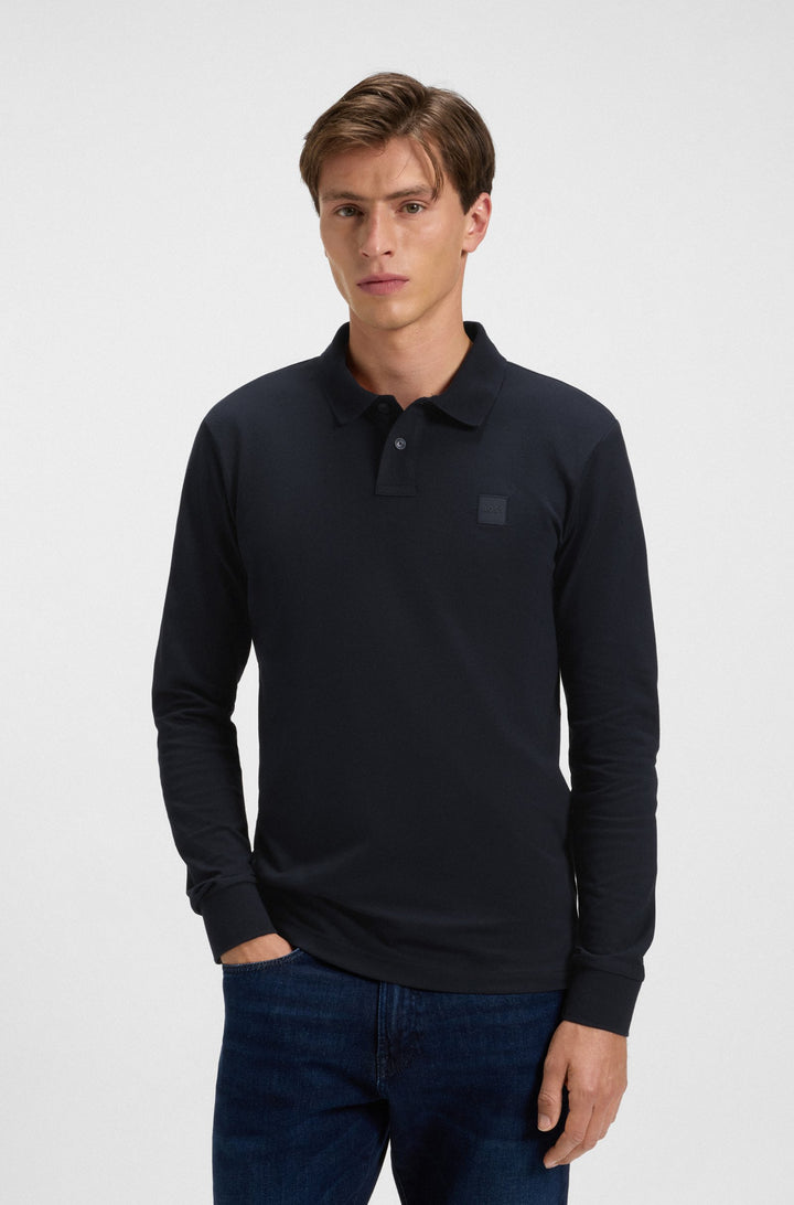 BOSS Polos Slim Fit - PASSERBY 50507704- Concorde Fashion#color_navy-404
