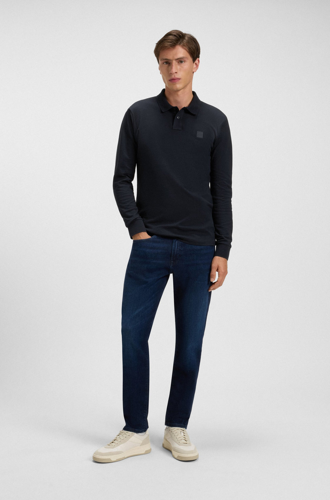 BOSS Polos Slim Fit - PASSERBY 50507704- Concorde Fashion#color_navy-404