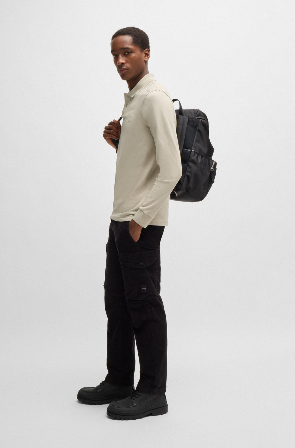 BOSS Polos Slim Fit - PASSERBY 50507704- Concorde Fashion#color_beige-271