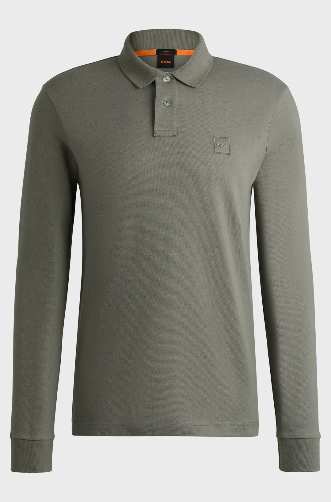 BOSS Polos Slim Fit in Cotton Mix - PASSERBY 10256683 01-50507704- Concorde Fashion#color_grey-076