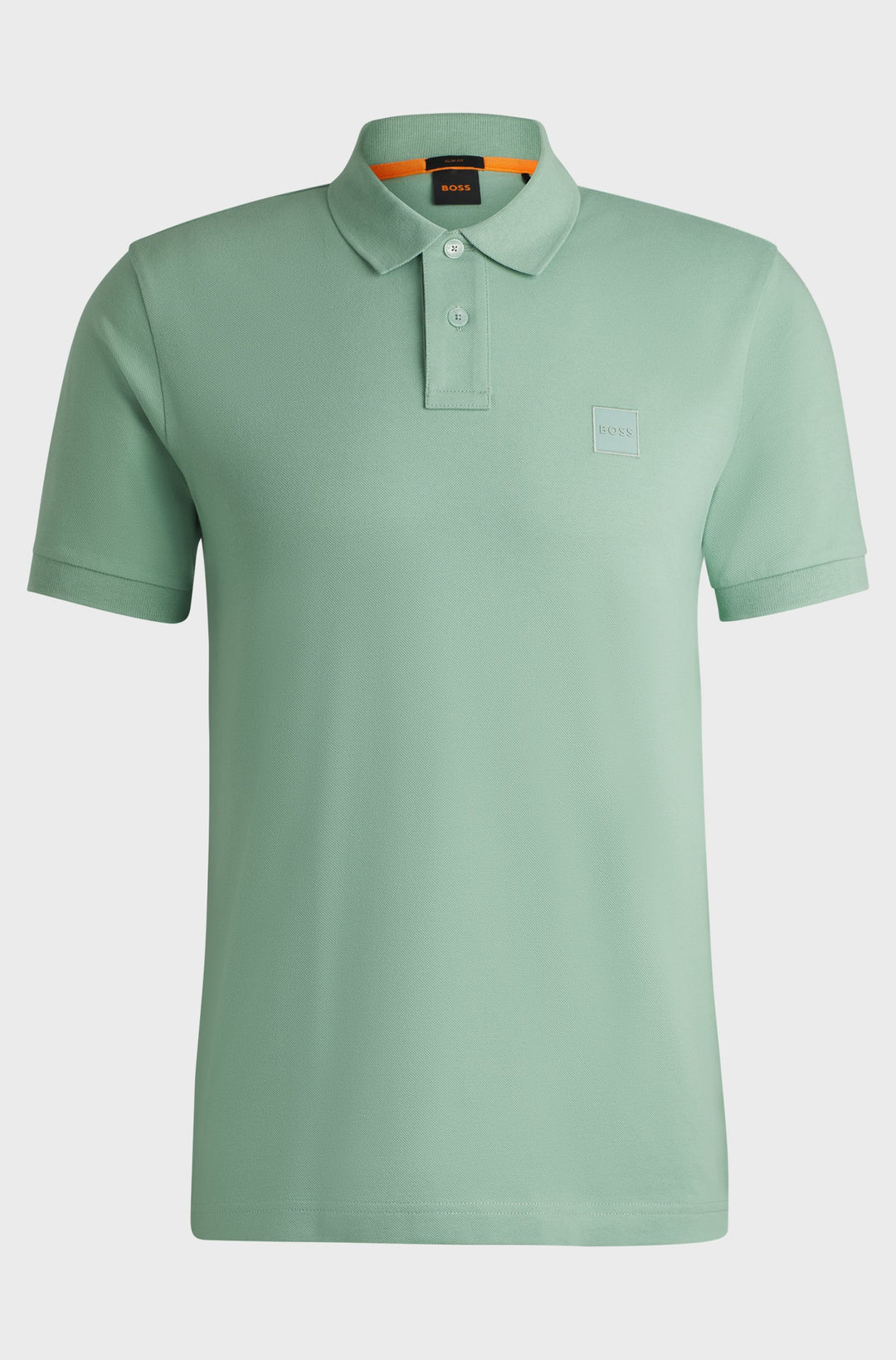 BOSS Polos Slim Fit in Cotton Mix - PASSENGER 10256683 01-50507803- Concorde Fashion#color_green-339