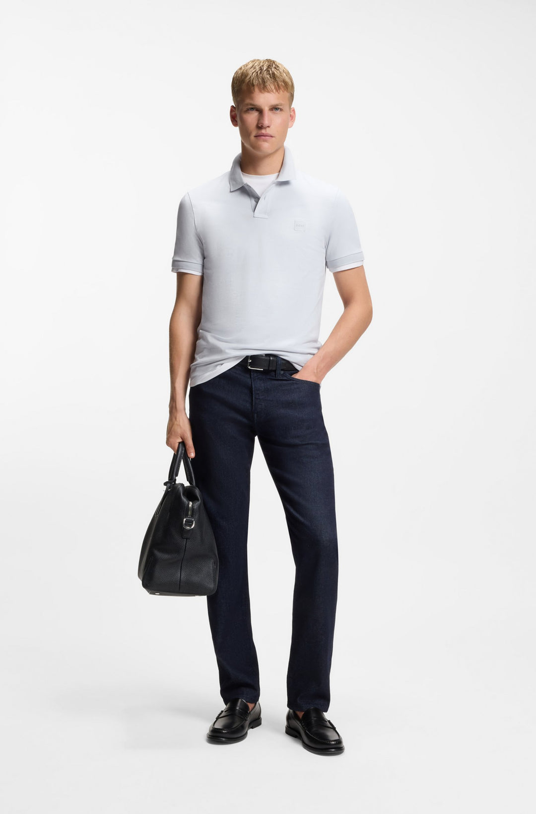 BOSS Polos Slim Fit - PASSENGER 50507803Concorde Fashion#color_grey-053