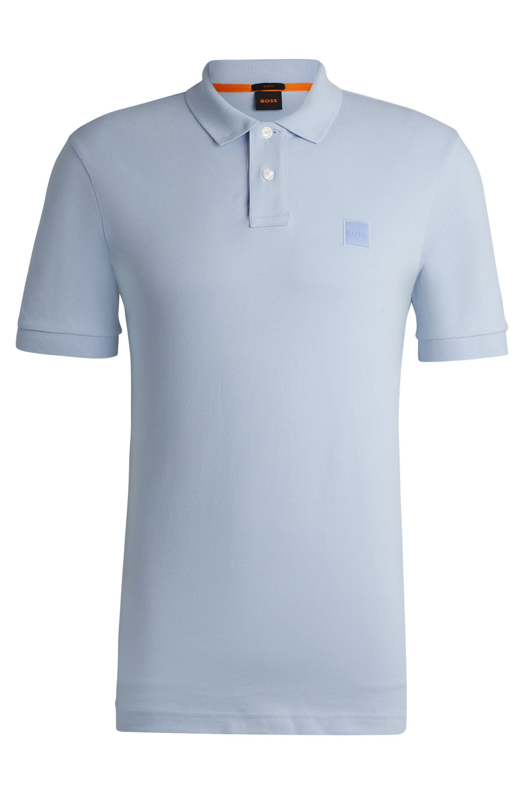 BOSS Slim Fit Polos in Cotton Mix - PASSENGER 10256683 01-50507803- Concorde Fashion#color_blue-460