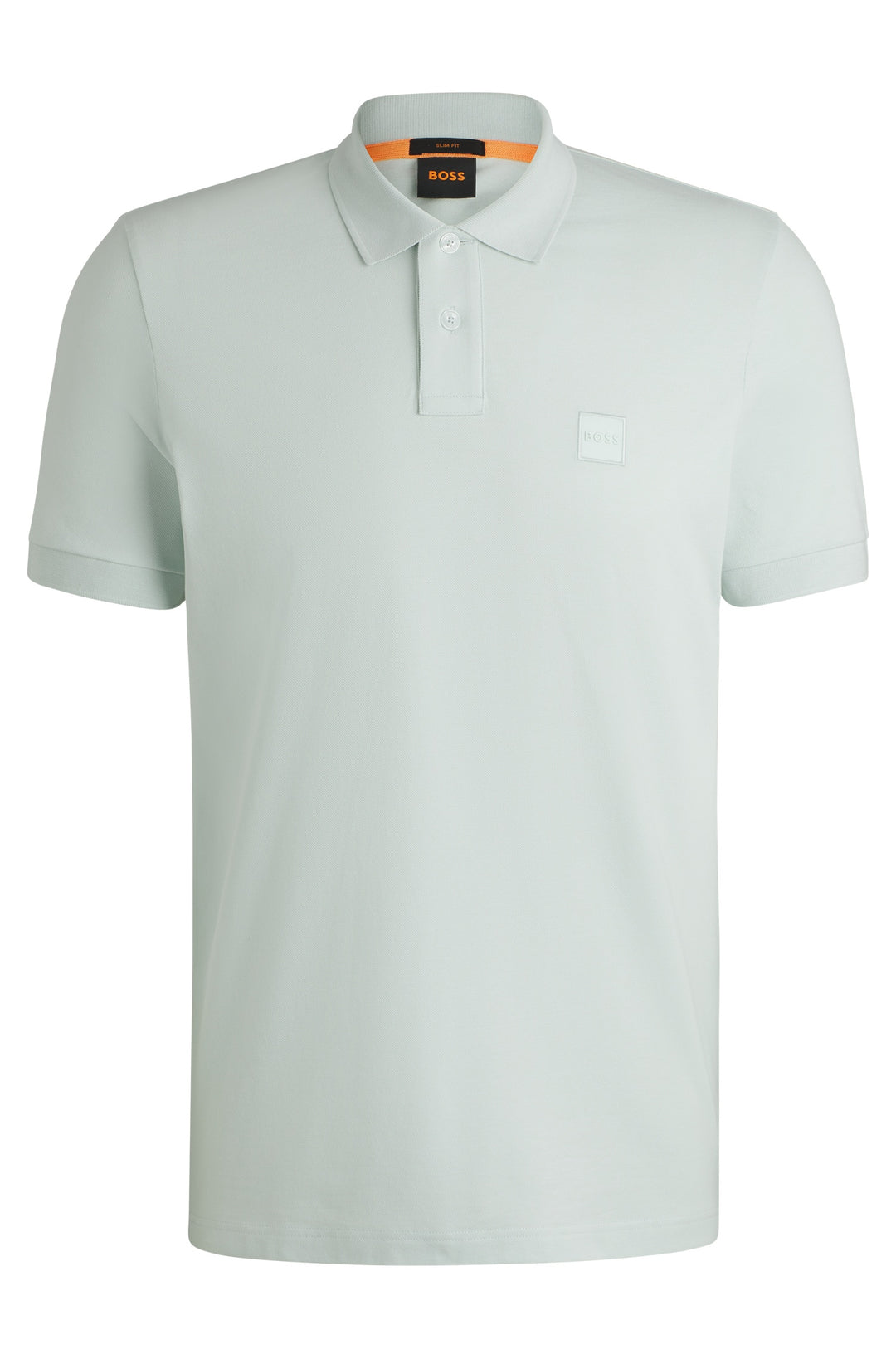 BOSS Polos Slim Fit in Cotton Mix - PASSENGER 10256683 01-50507803- Concorde Fashion#color_blue-474