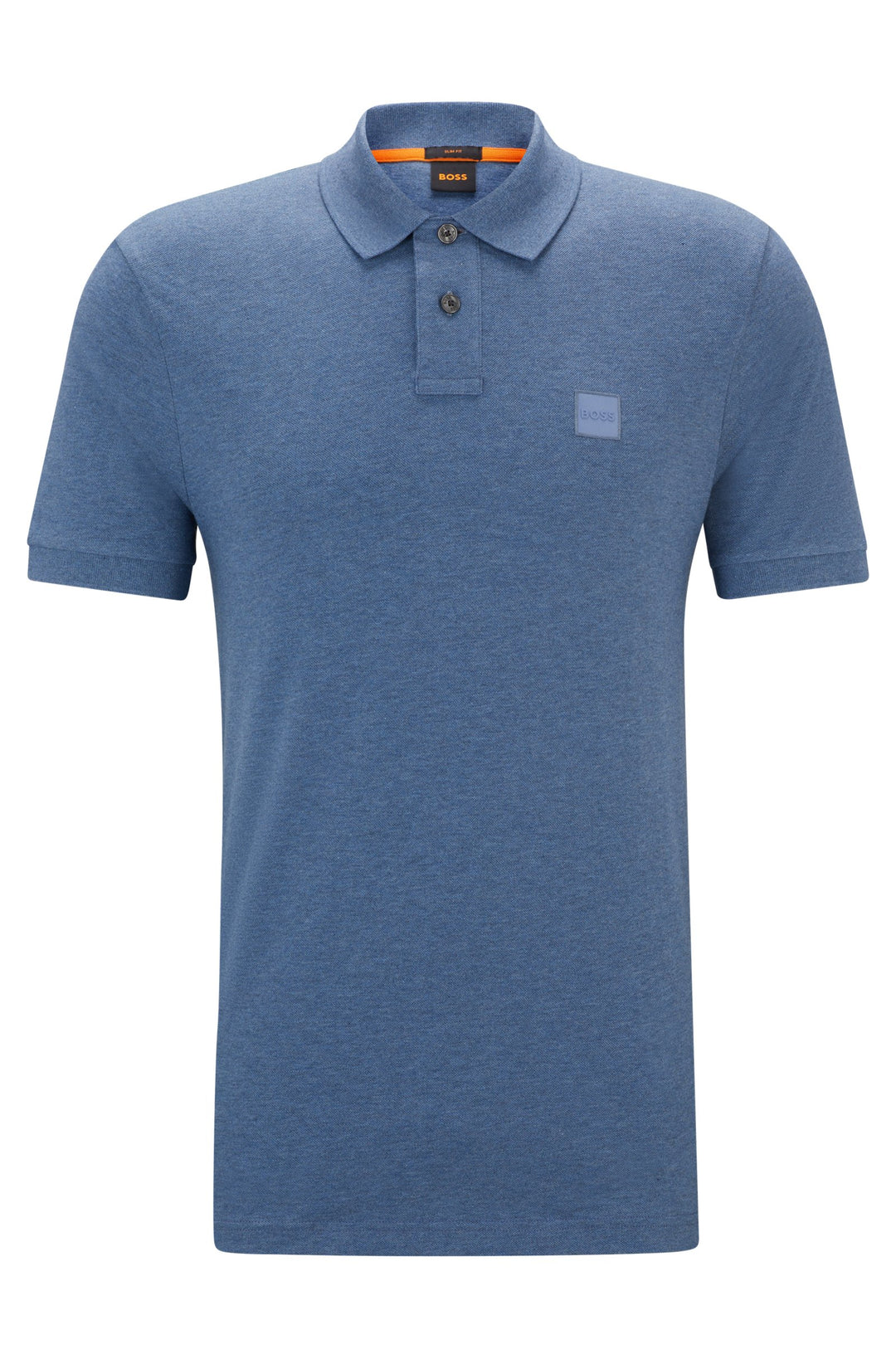 BOSS Slim Fit Polos in Cotton Mix - PASSENGER 10256683 01-50507803- Concorde Fashion#color_blue-485