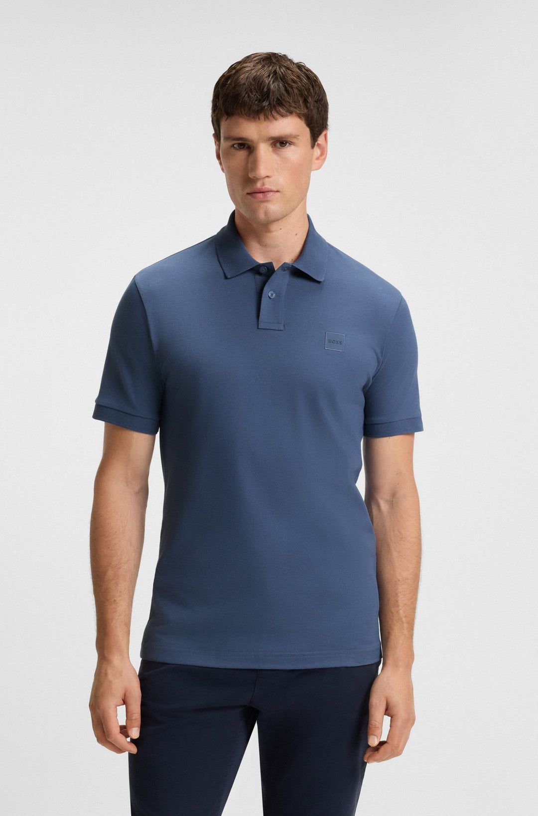 BOSS Polos Slim Fit - PASSENGER 50507803- Concorde Fashion#color_blue-495