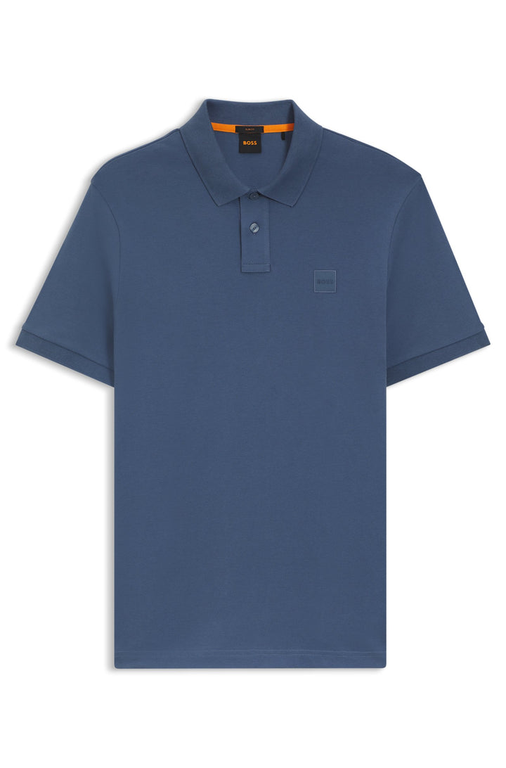 BOSS Polos Slim Fit - PASSENGER 50507803- Concorde Fashion#color_blue-495