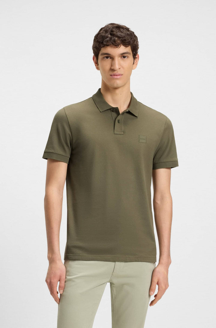 BOSS Polos Slim Fit - PASSENGER 50507803- Concorde Fashion#color_green-342