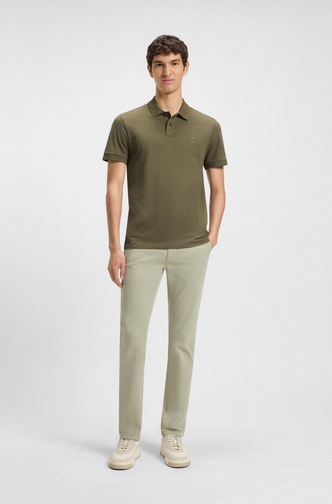 BOSS Polos Slim Fit - PASSENGER 50507803- Concorde Fashion#color_green-342