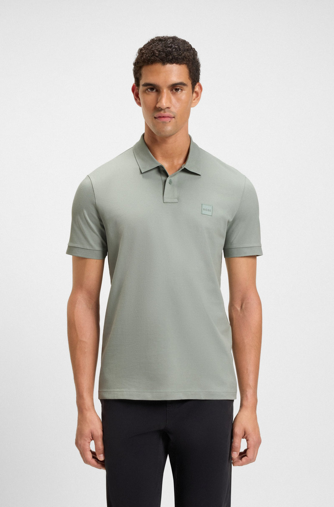 BOSS Polos Slim Fit - PASSENGER 50507803- Concorde Fashion#color_green-351
