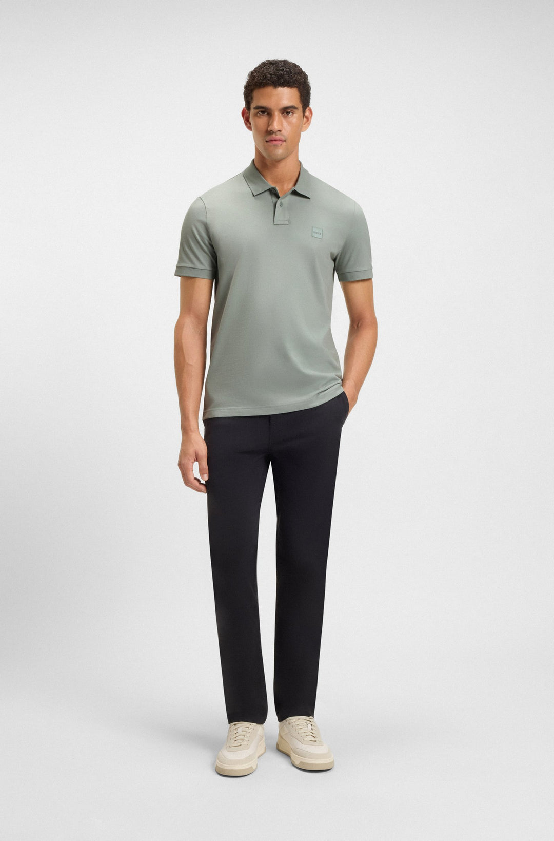 BOSS Polos Slim Fit - PASSENGER 50507803- Concorde Fashion#color_green-351