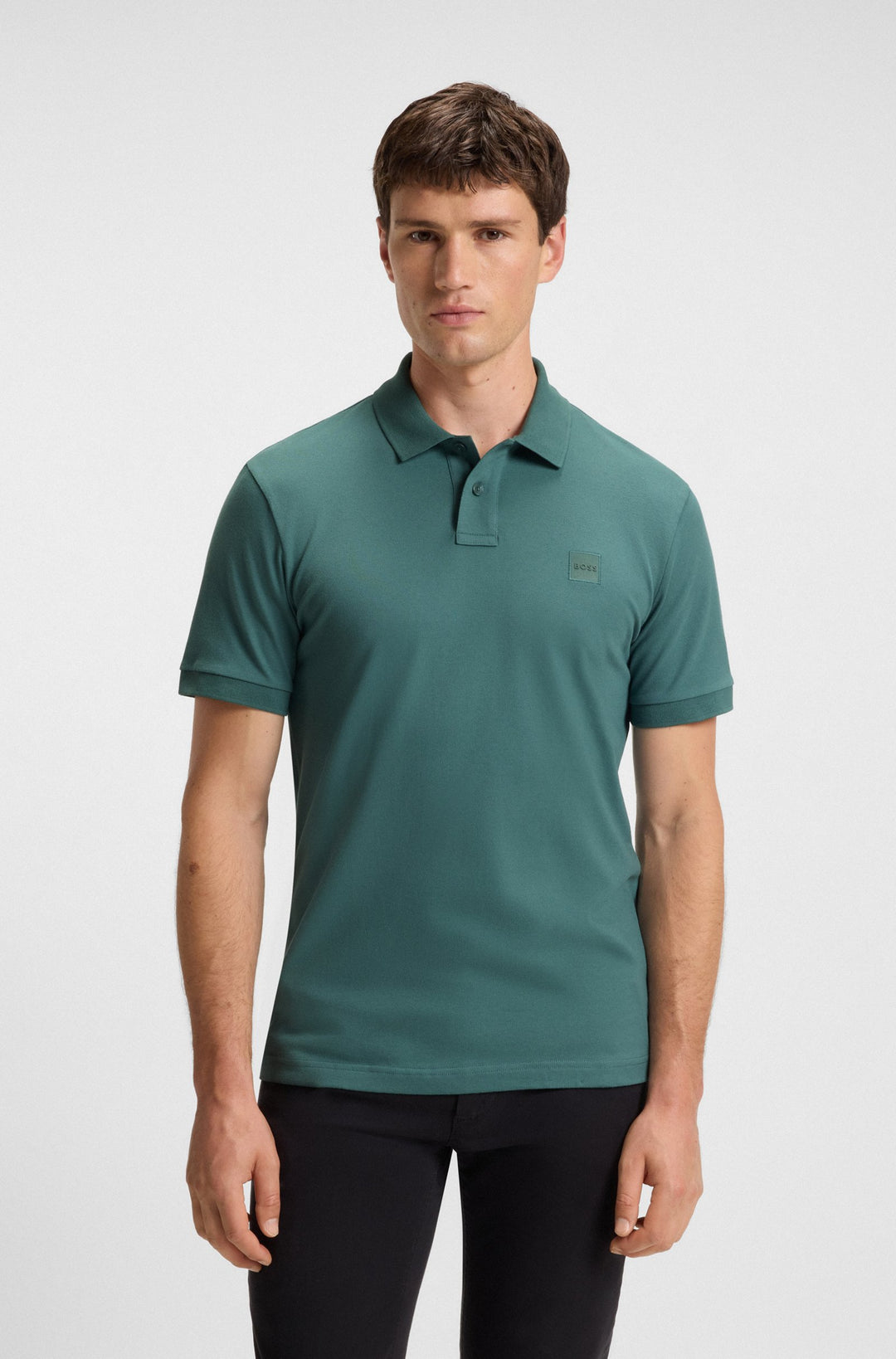 BOSS Polos Slim Fit - PASSENGER 50507803- Concorde Fashion#color_green-369