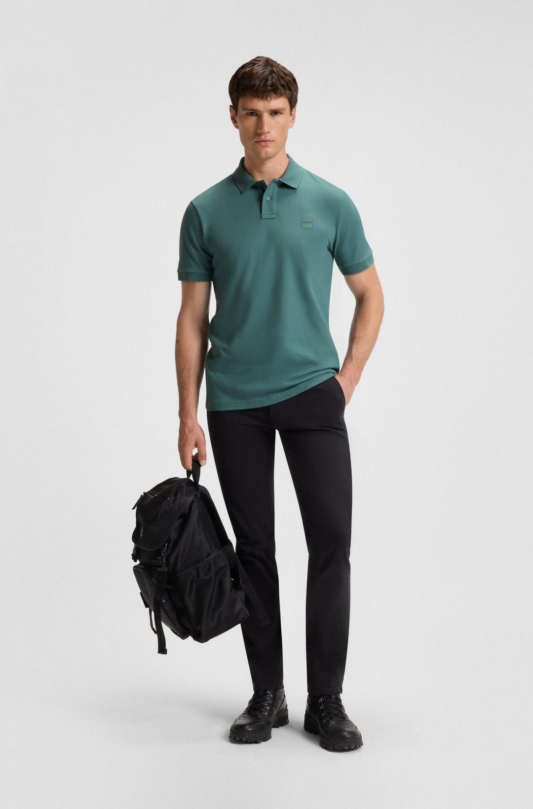 BOSS Polos Slim Fit - PASSENGER 50507803- Concorde Fashion#color_green-369