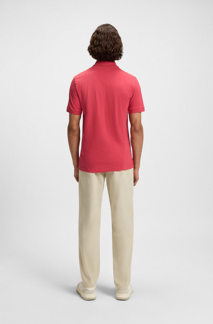 BOSS Polos Slim Fit in Cotton Mix - PASSENGER 10256683 01-50507803- Concorde Fashion#color_red-645