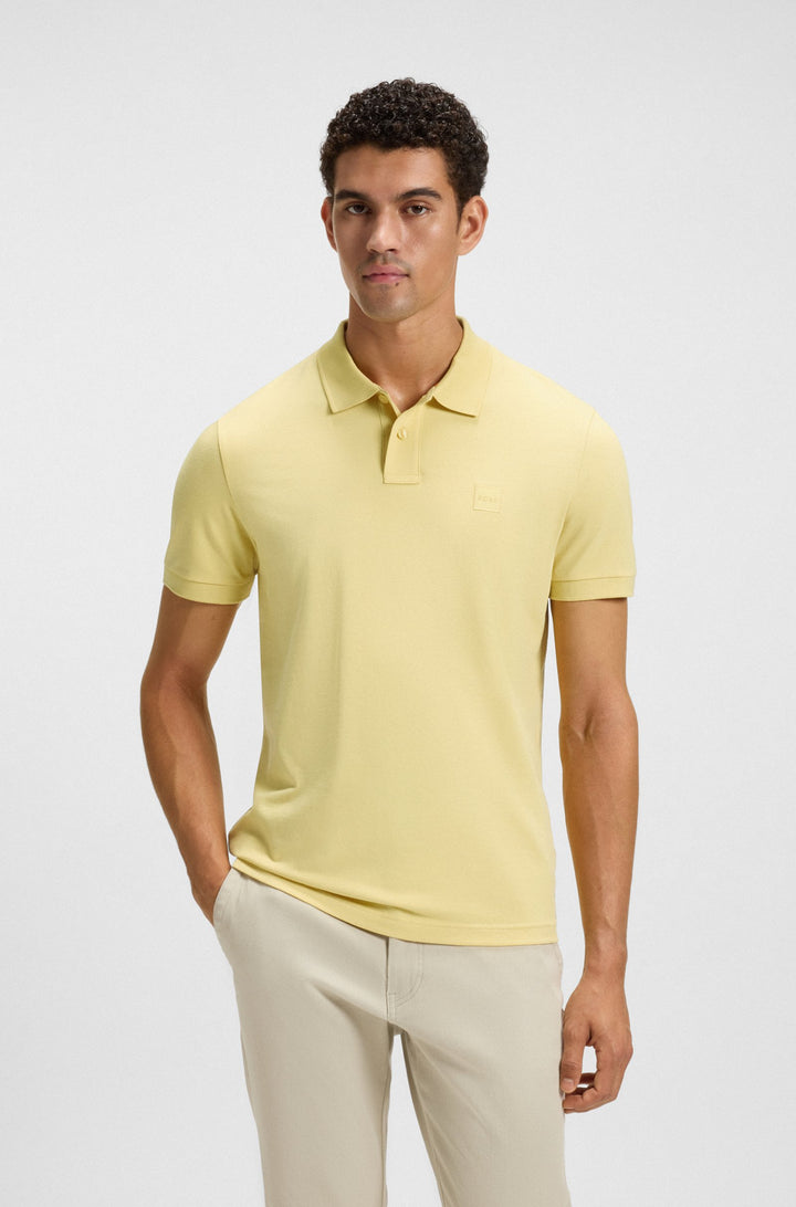 BOSS Polos Slim Fit - PASSENGER 50507803- Concorde Fashion#color_yellow-751