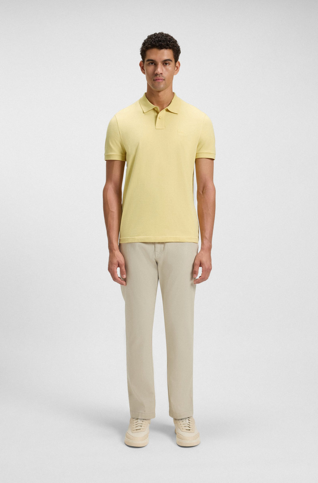 BOSS Polos Slim Fit - PASSENGER 50507803- Concorde Fashion#color_yellow-751