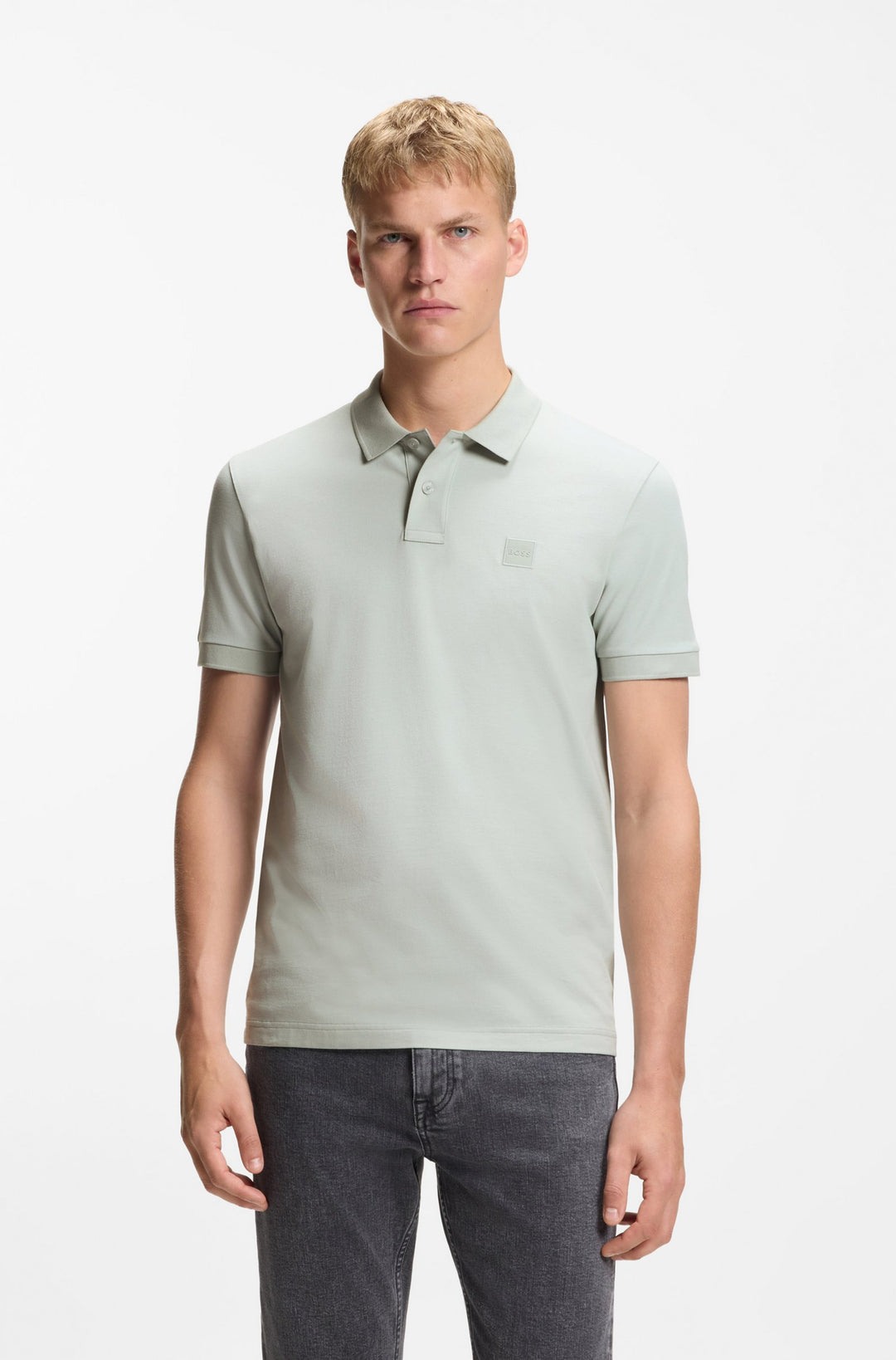 BOSS Polos Slim Fit - PASSENGER 50507803Concorde Fashion#color_silver-043