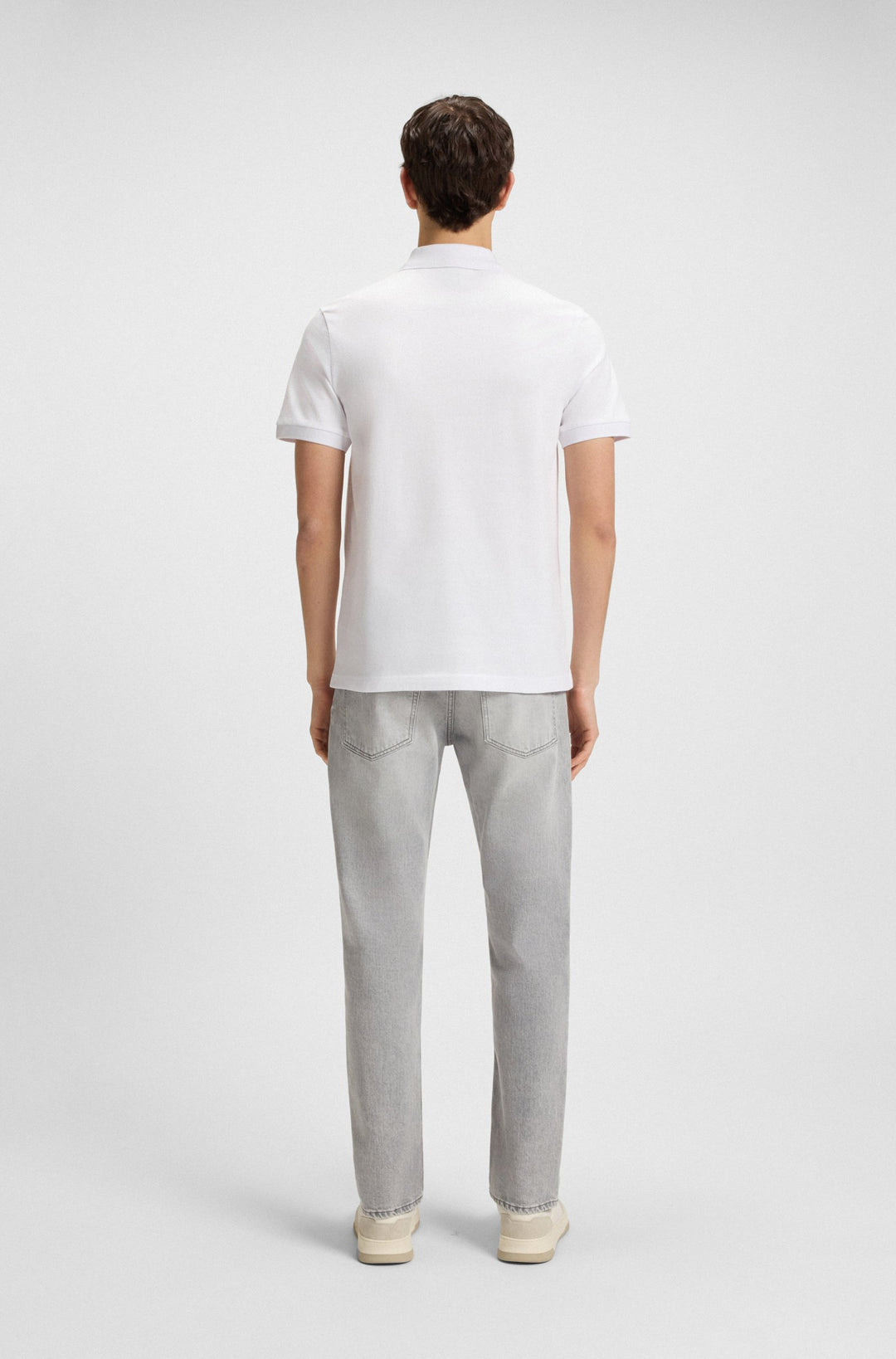 BOSS Polos Slim Fit - PASSENGER 50507803- Concorde Fashion#color_white-100