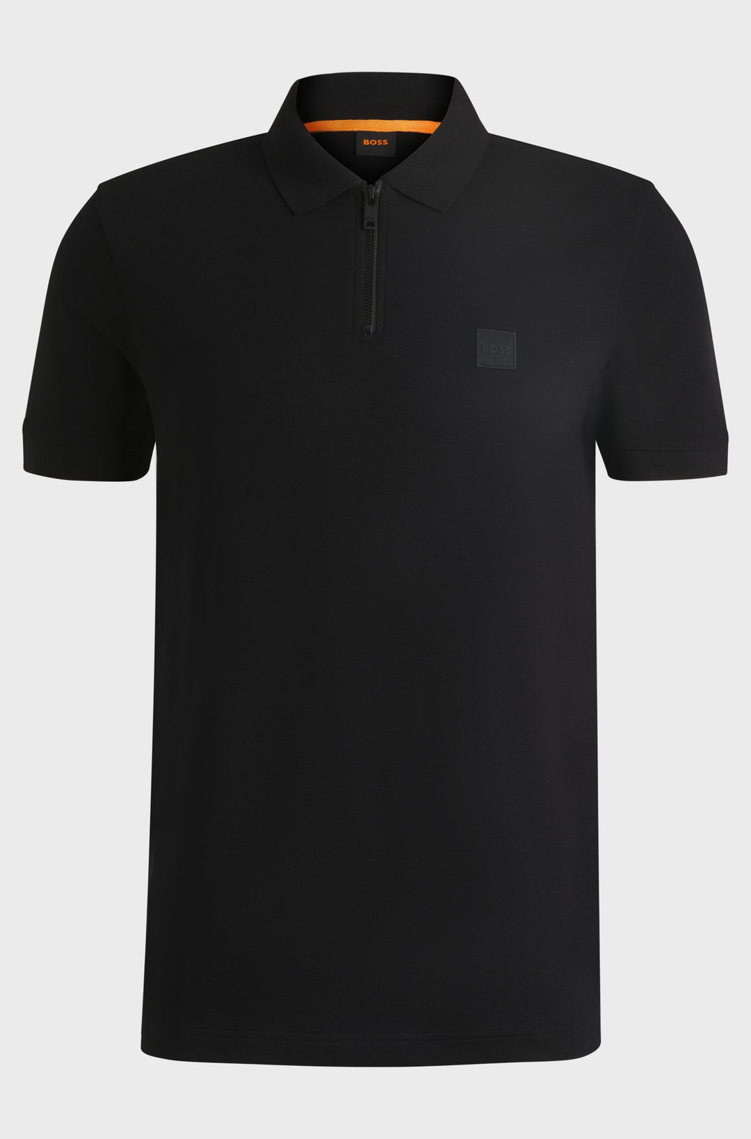 BOSS Polos Slim Fit - PASSERZIP 50537507- Concorde Fashion#color_black-001