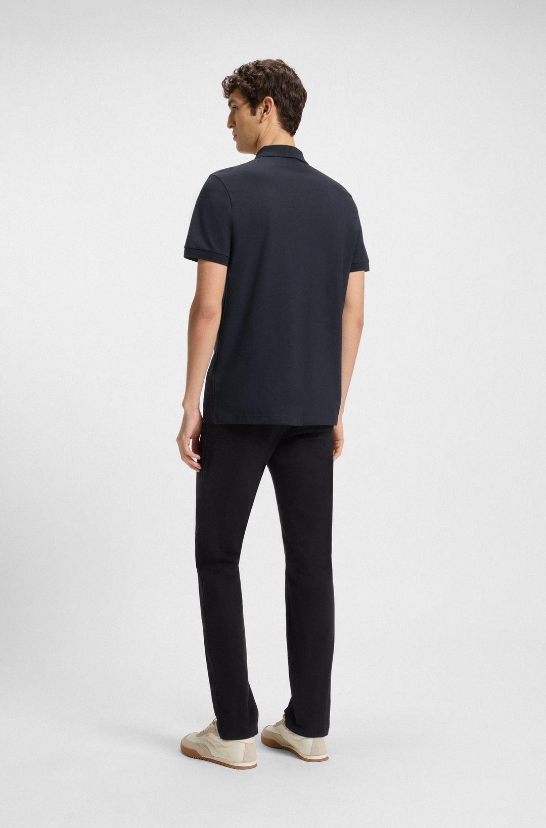 BOSS Polos Slim Fit - PASSERZIP 50537507- Concorde Fashion#color_navy-404