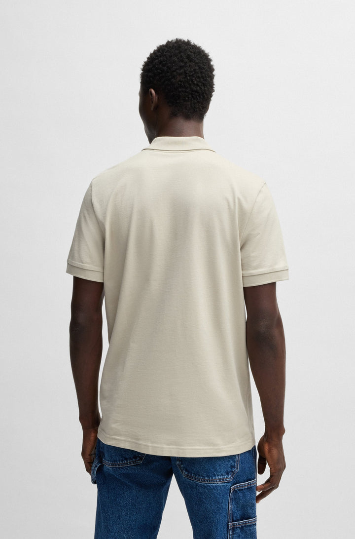 BOSS Polos Slim Fit - PASSERZIP 50537507- Concorde Fashion#color_beige-271