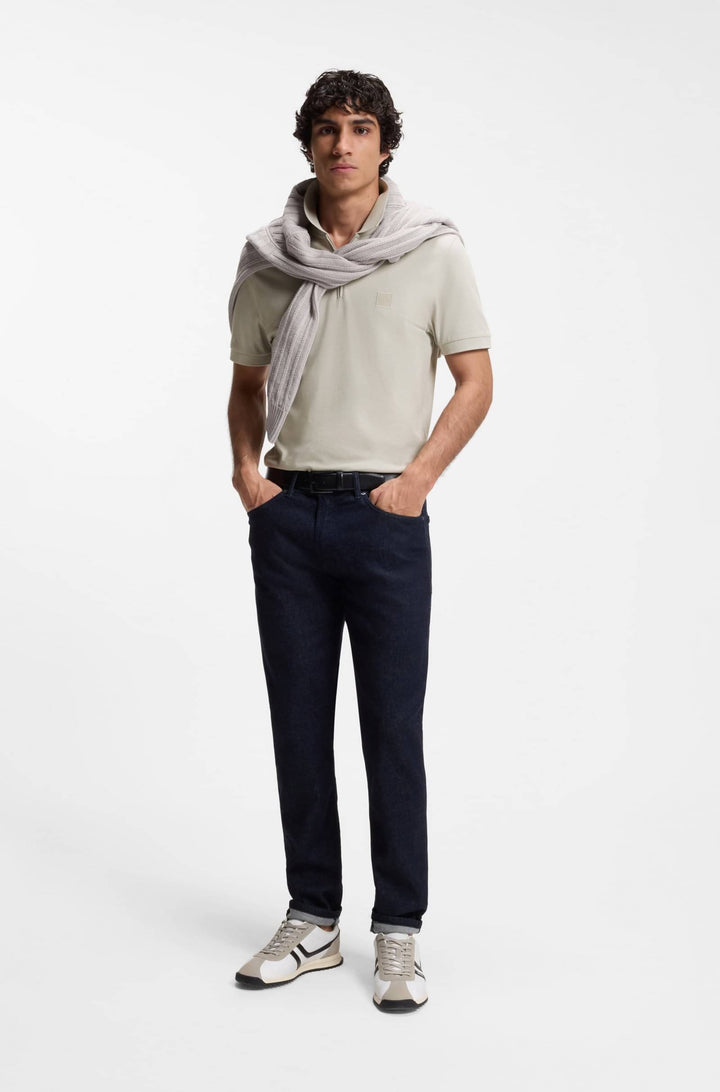 BOSS Polos Slim Fit - PASSERZIP 50537507Concorde Fashion#color_grey-070