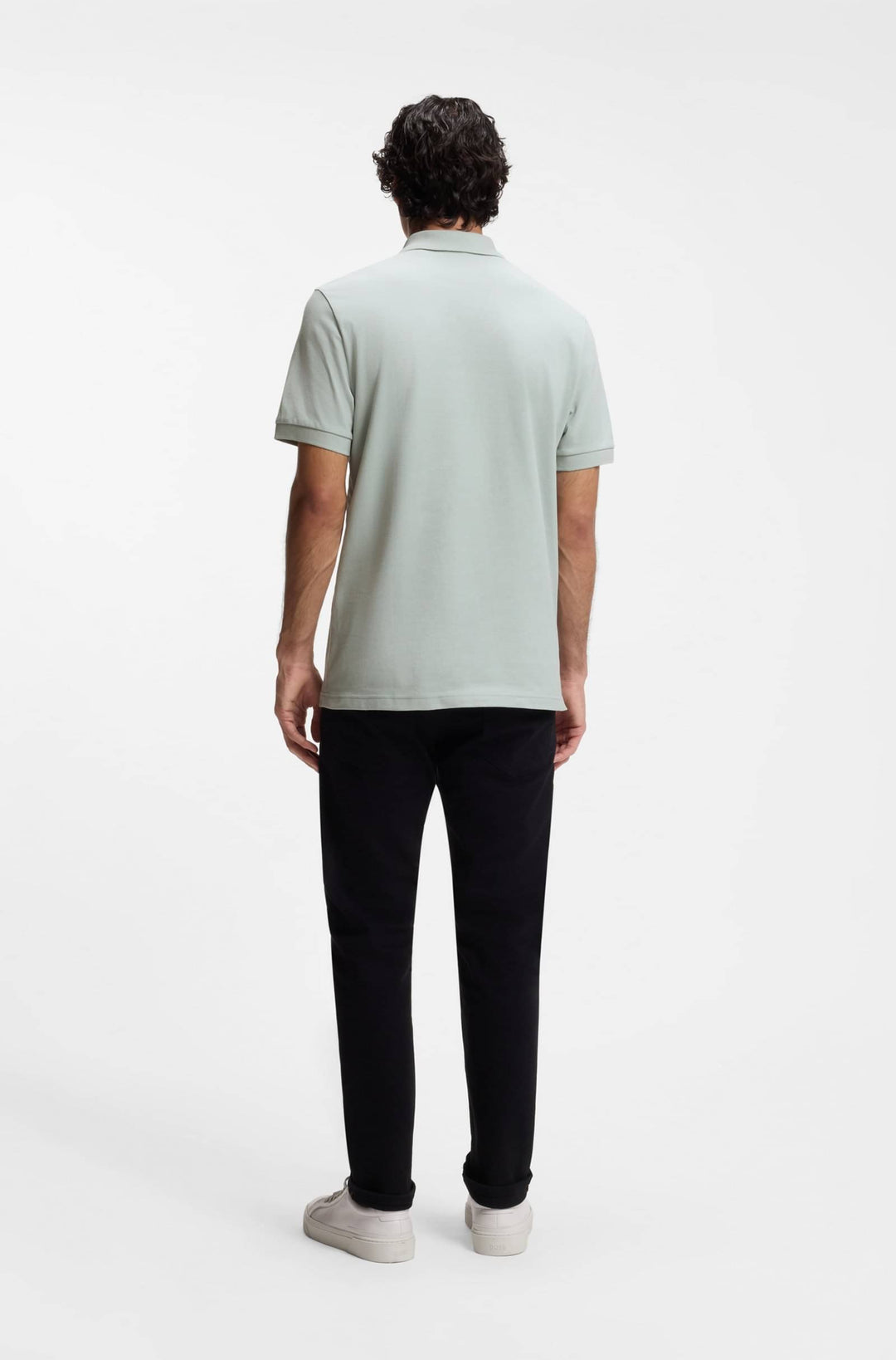 BOSS Polos Slim Fit - PASSERZIP 50537507Concorde Fashion#color_silver-043