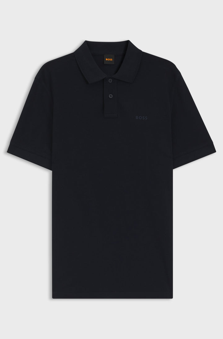 BOSS Regular Fit Polos in Cotton - PRIME 10256692 01-50507813- Concorde Fashion#color_navy-404