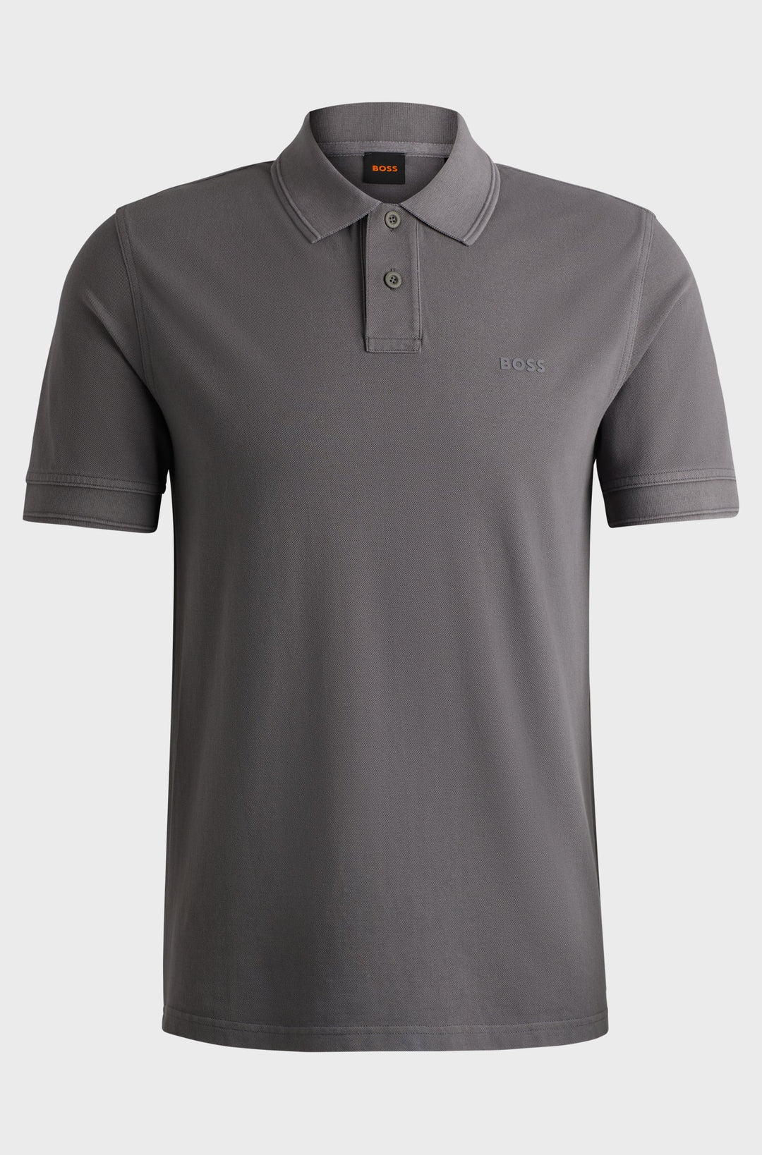 BOSS Polos Regular Fit in Cotton - PRIME 10256692 01-50507813- Concorde Fashion#color_grey-029