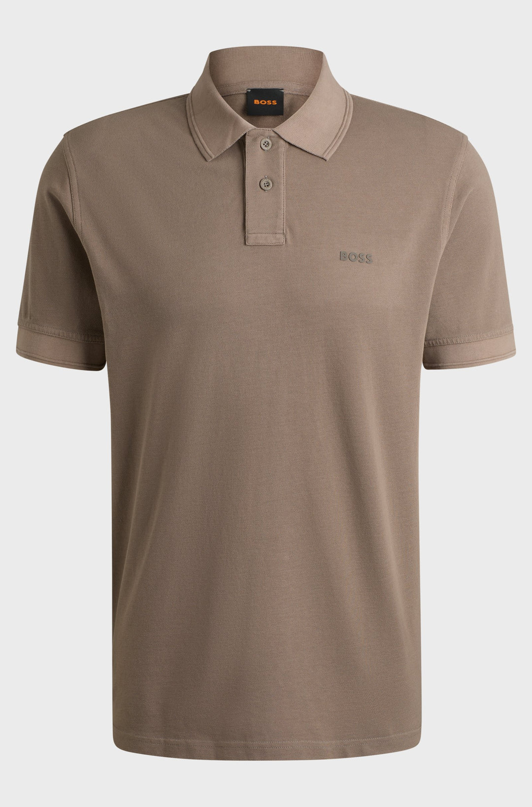 BOSS Polos Regular Fit in Cotton - PRIME 10256692 01-50507813- Concorde Fashion#color_beige-294