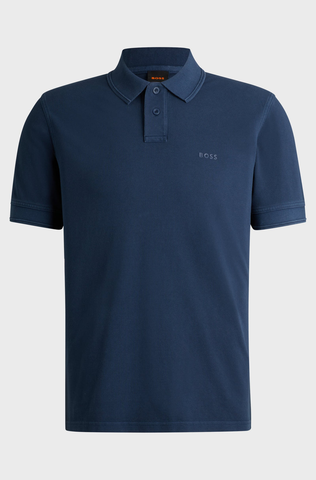 BOSS Polos Regular Fit in Cotton - PRIME 10256692 01-50507813- Concorde Fashion#color_blue-464