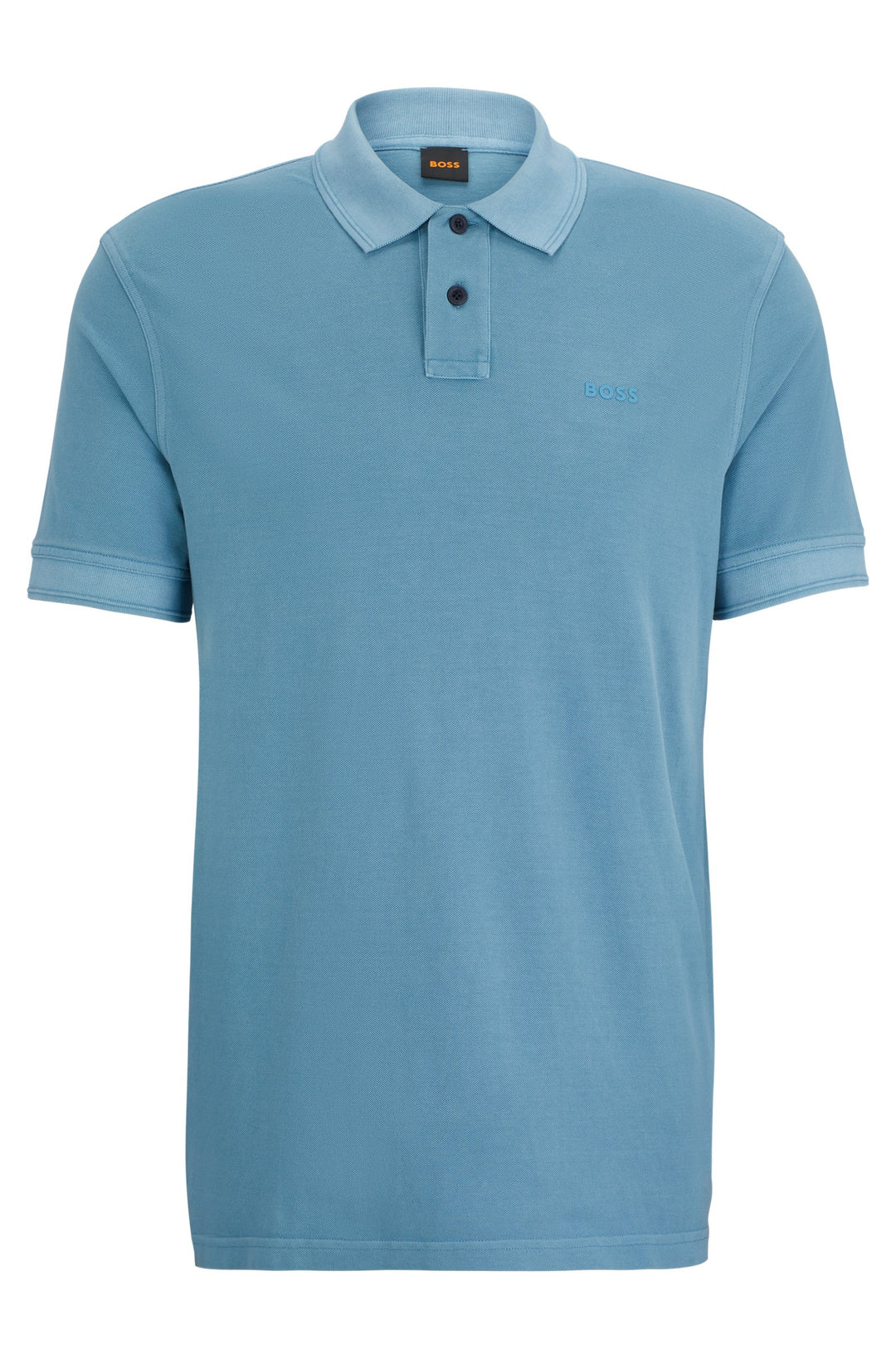 BOSS Regular Fit Polos in Cotton - PRIME 10256692 01-50507813- Concorde Fashion#color_blue-486
