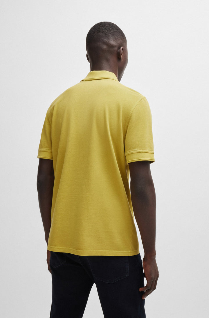 BOSS Polos Regular Fit in Cotton - PRIME 10256692 01-50507813- Concorde Fashion#color_green-398